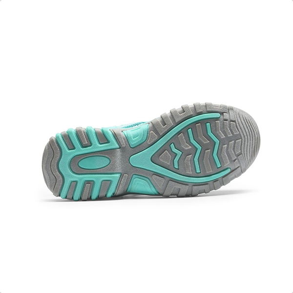 Kids Outdoor Sports Sandals - LIGHT GREEN CORAL - 6